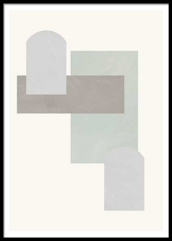 ABSTRACT COMPOSITION NO. 3 POSTER